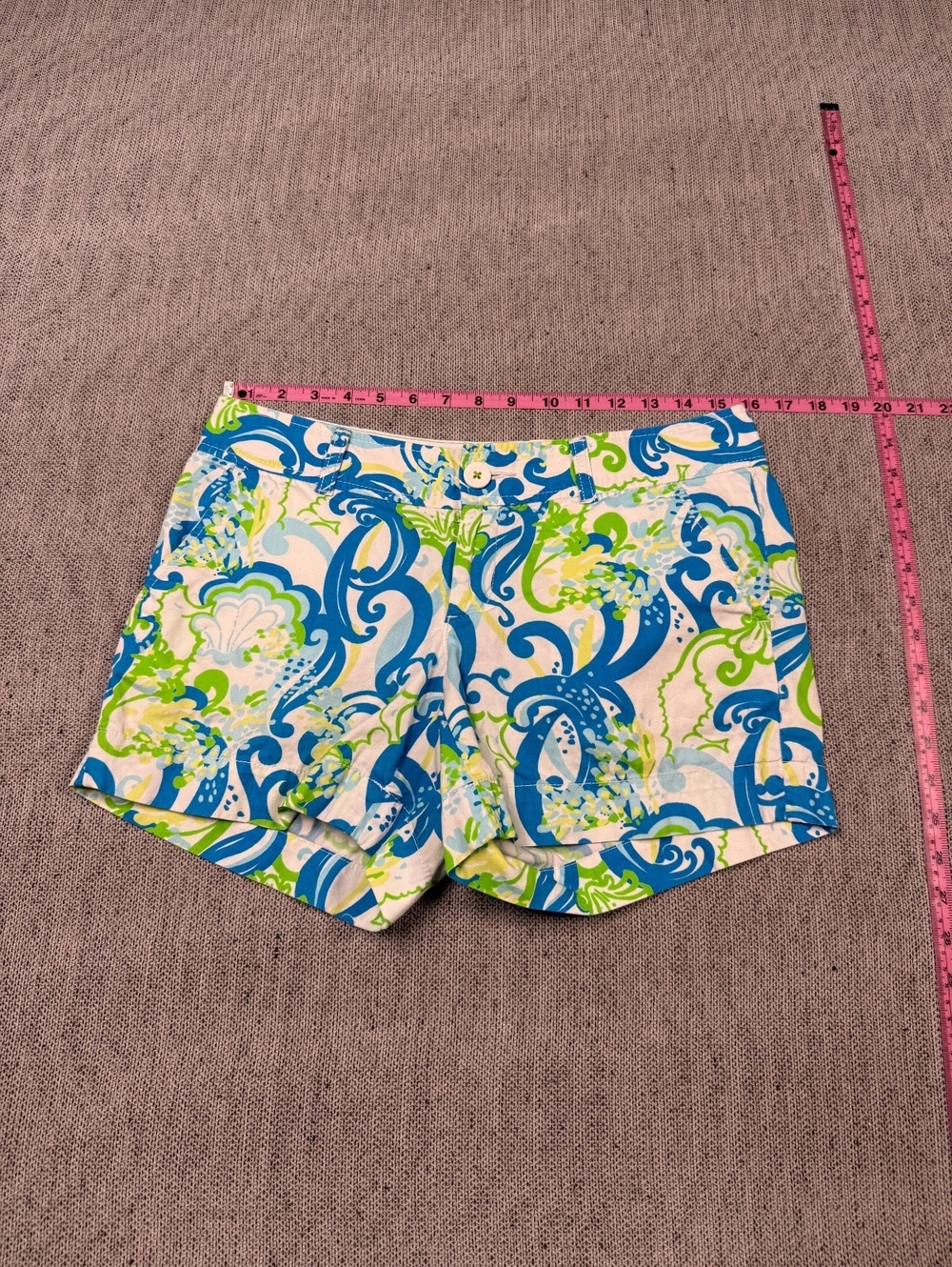 Lilly Pulitzer Printed Women's Shorts Size Waist 30 in.